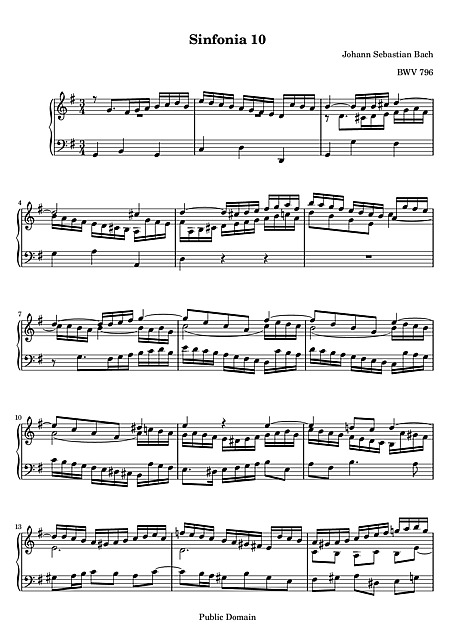 Miniatura de la partitura