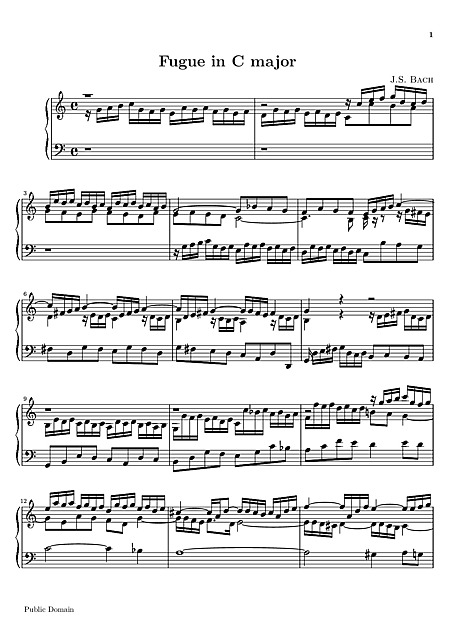 Miniatura de la partitura