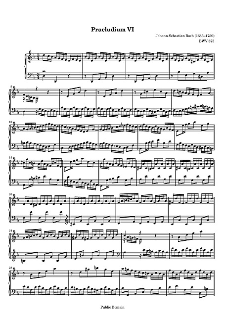 Miniatura de la partitura