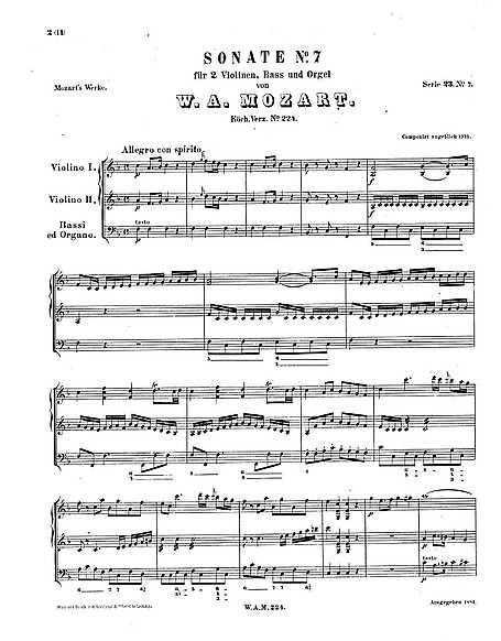 Miniatura de la partitura